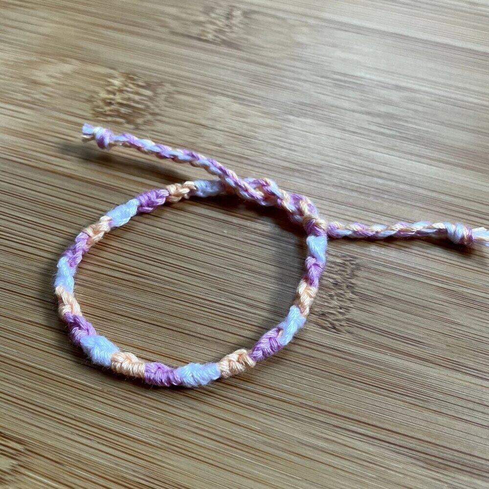Cheyenne Woven Bracelet anklet trendy comfortable tie embroidery thread woven gi